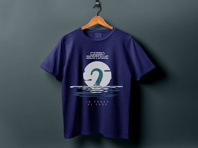 In Fondo al Lago - T-Shirt Blu